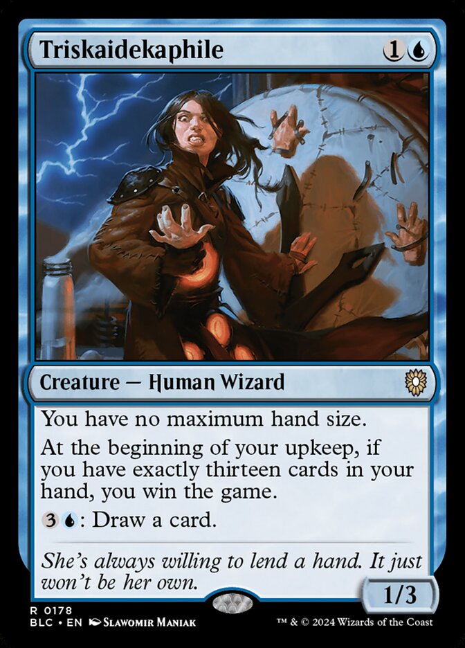 Triskaidekaphile (178) - Bloomburrow Commander (BLC)