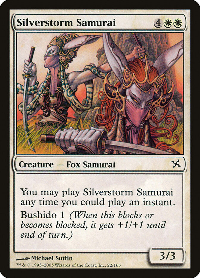 Silverstorm Samurai (22) - Betrayers of Kamigawa (BOK)