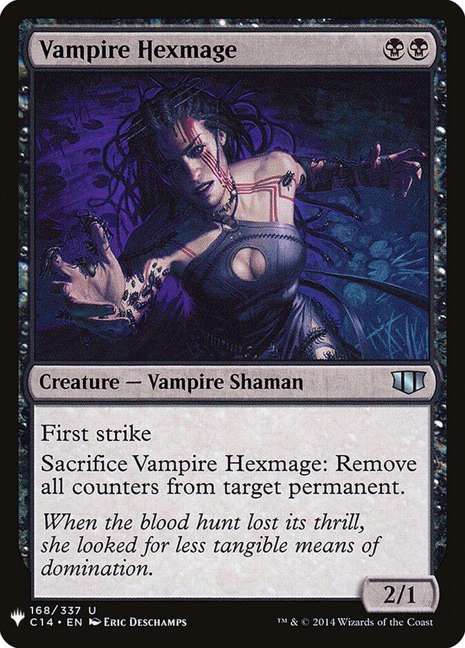 Vampire Hexmage (C14-168) - The List (PLST)