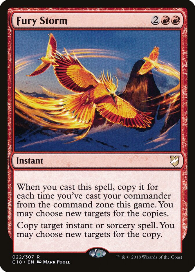 Fury Storm (22) - Commander 2018 (C18)