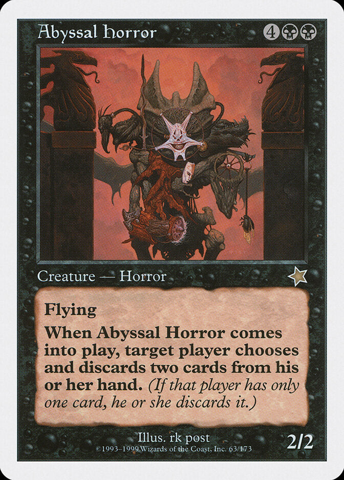 Abyssal Horror (63) - Starter 1999 (S99)