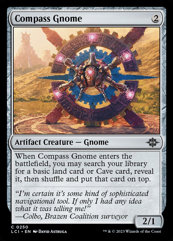 Compass Gnome (250) - The Lost Caverns of Ixalan (LCI)