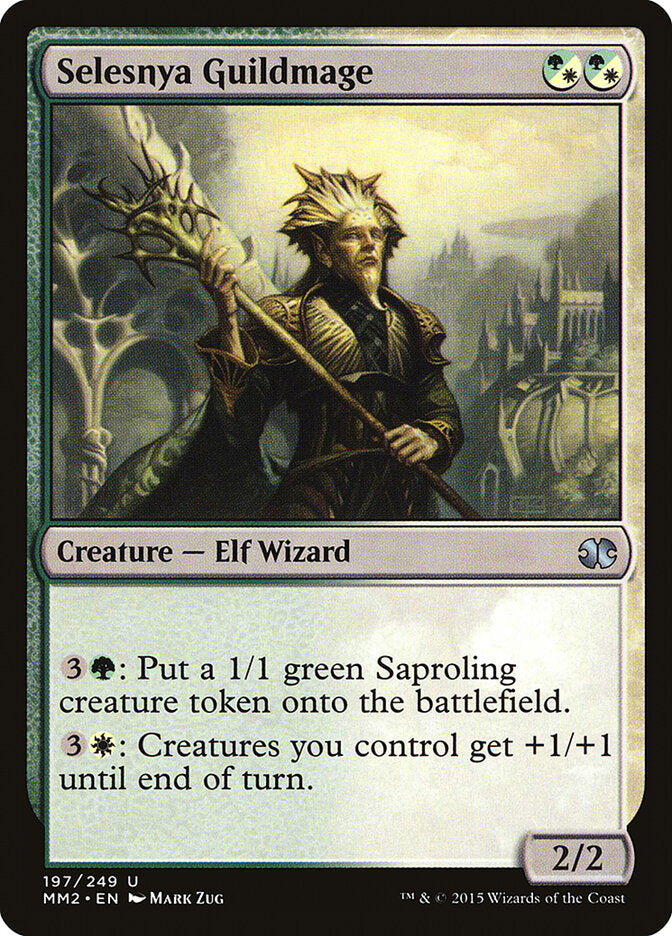 Selesnya Guildmage (197) - Modern Masters 2015 (MM2)