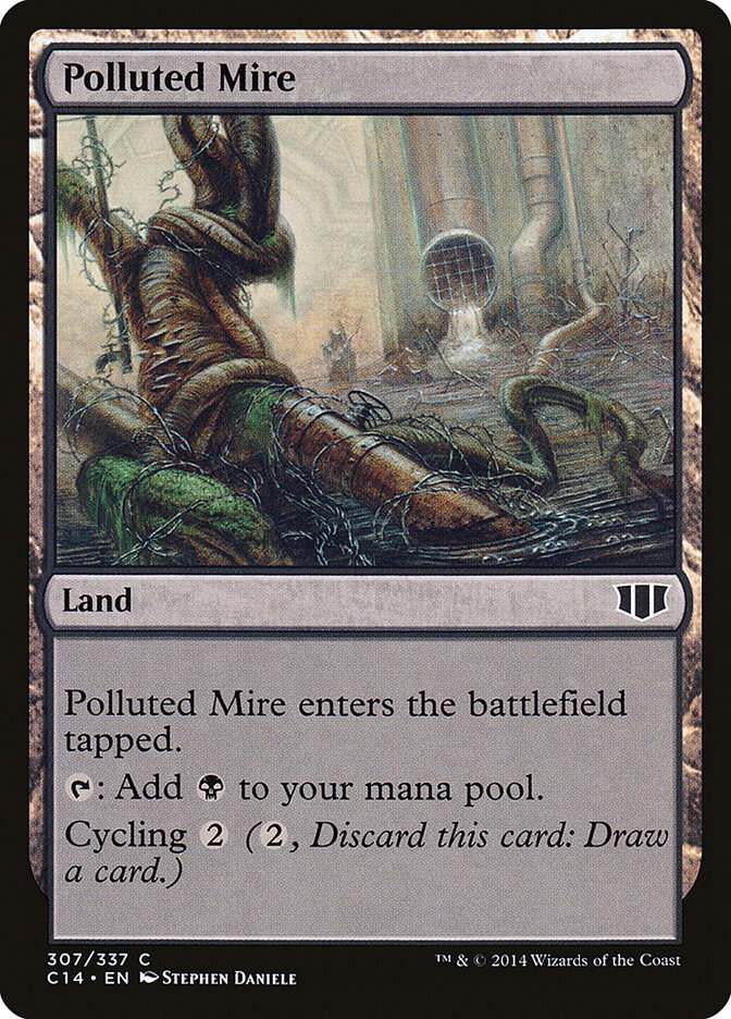 Polluted Mire (307) - Commander 2014 (C14)
