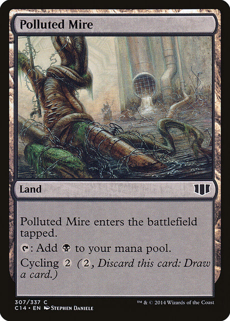Polluted Mire (307) - Commander 2014 (C14)