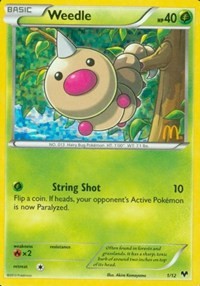 Weedle (1) - McDonald's Promos 2014 (M14)