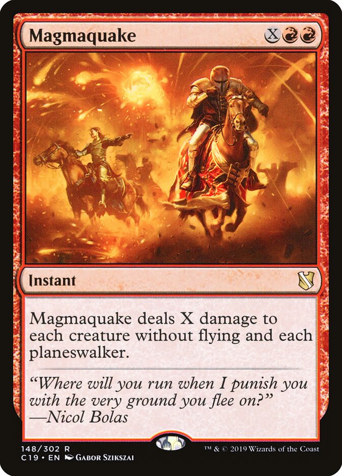 Magmaquake (148) - Commander 2019 (C19)