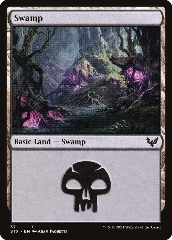 Swamp (371) - Strixhaven: School of Mages (STX)