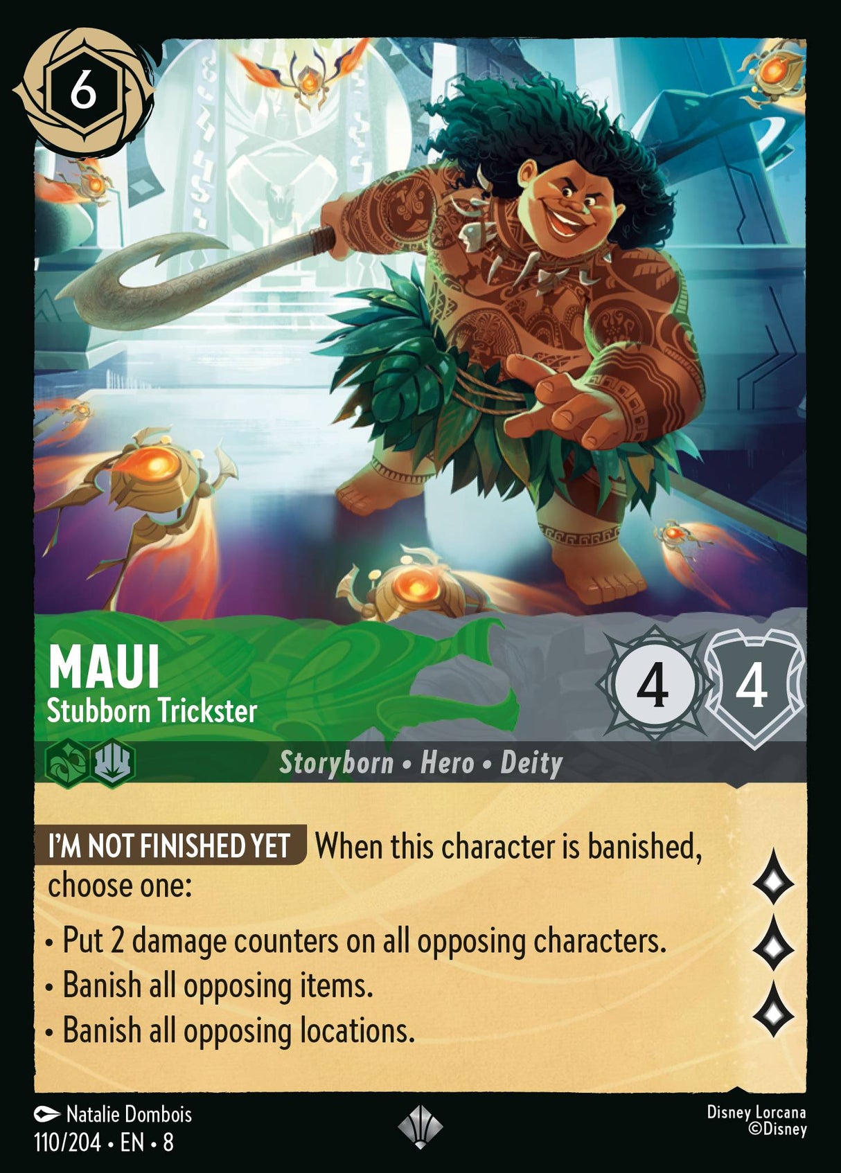 Maui - Stubborn Trickster - [Foil] Reign of Jafar (8)