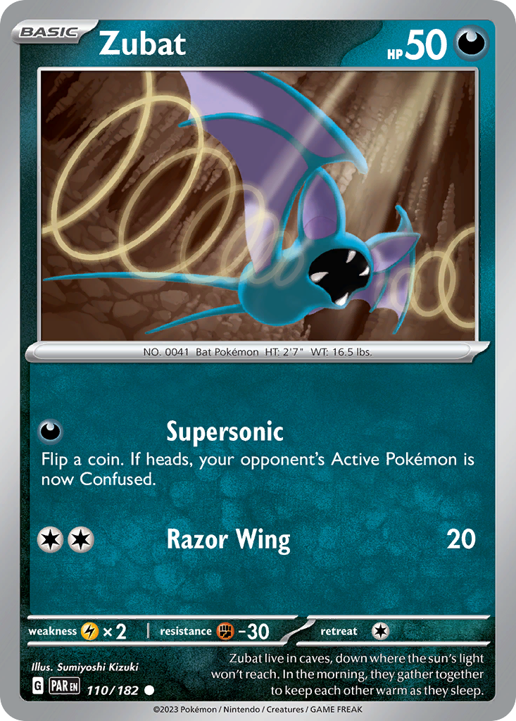 Zubat (110/182) - Paradox Rift (PAR)