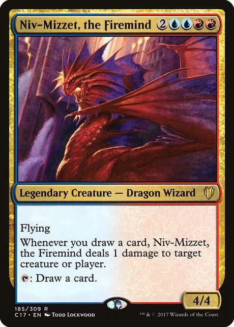 Niv-Mizzet, the Firemind (185) - Commander 2017 (C17)