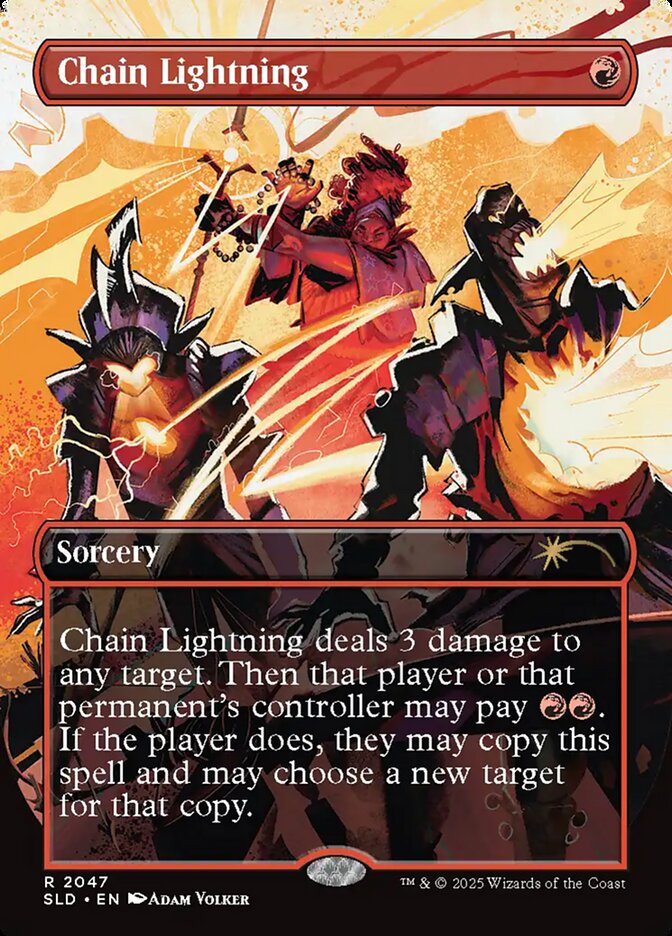 Chain Lightning (2047) - Secret Lair Drop (SLD)