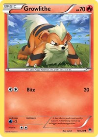 Growlithe (10) - XY - BREAKpoint (BKP)