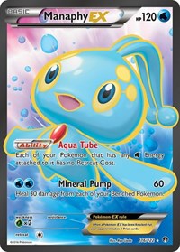 Manaphy EX Full Art (116) - XY - BREAKpoint (BKP)