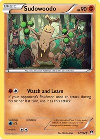 Sudowoodo (67) - XY - BREAKpoint (BKP)