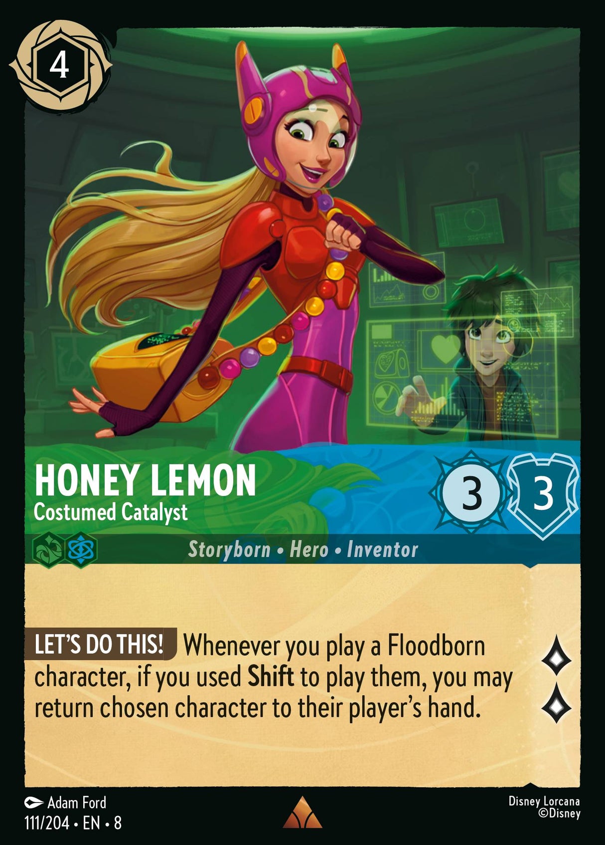 Honey Lemon - Costumed Catalyst - [Foil] Reign of Jafar (8)