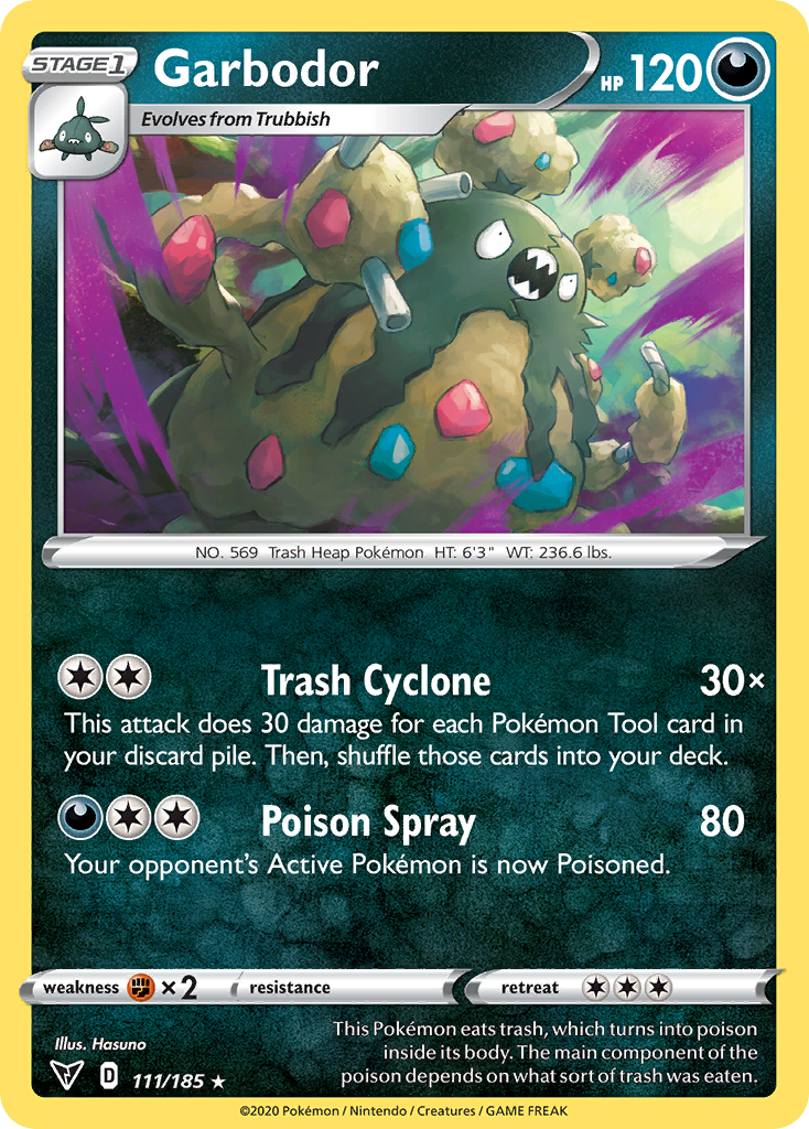 Garbodor (111/185) - Vivid Voltage (VIV)