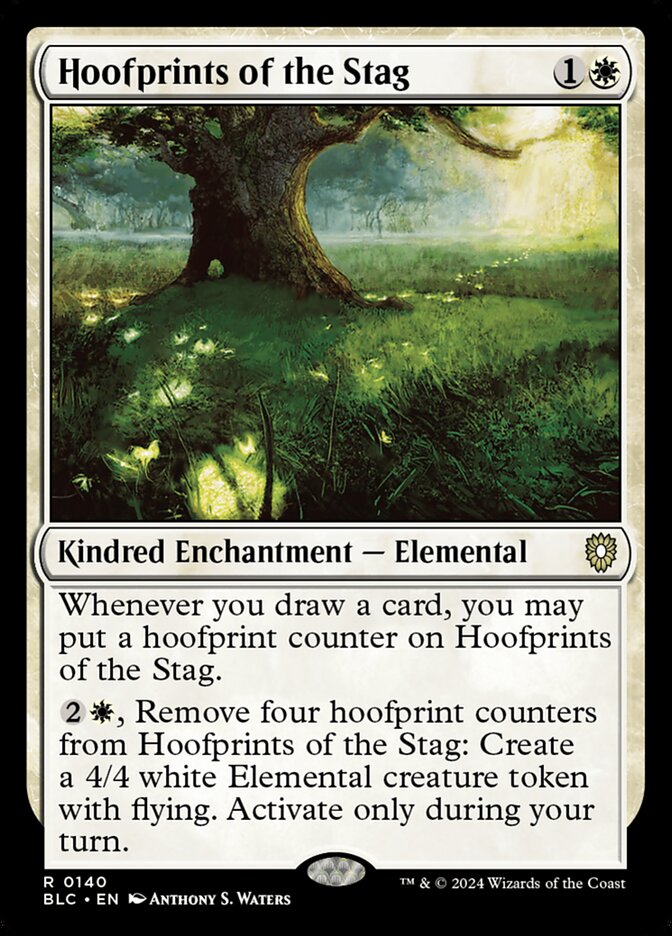 Hoofprints of the Stag (140) - Bloomburrow Commander (BLC)
