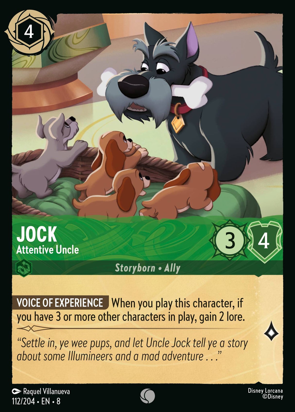 Jock - Attentive Uncle - [Foil] Reign of Jafar (8)