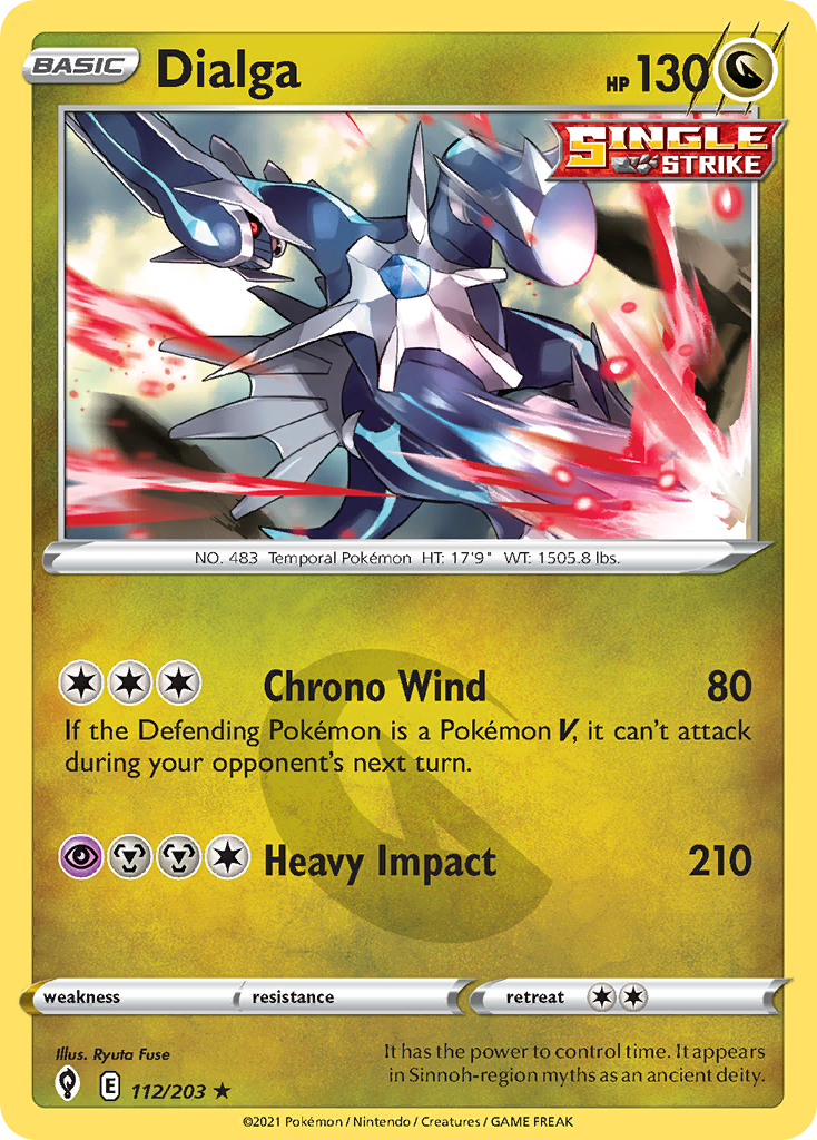 Dialga (112/203) - [Holo Foil] Evolving Skies (EVS)