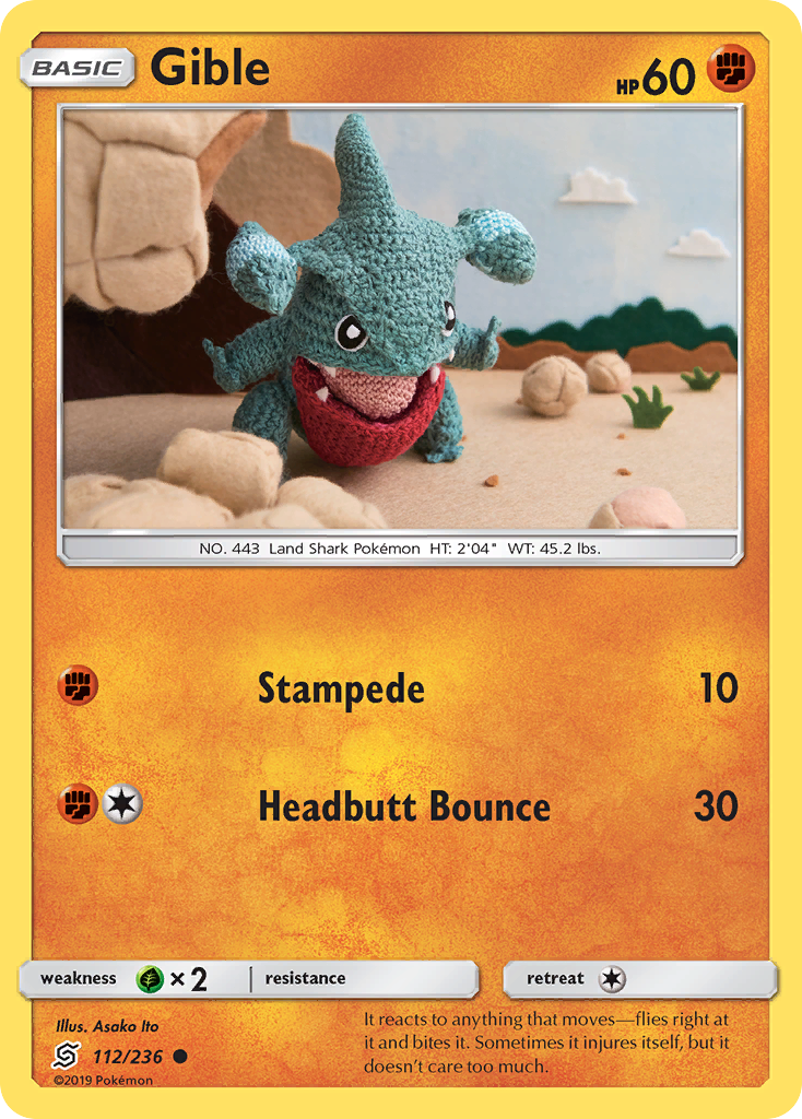 Gible (112/236) - Unified Minds (UNM)