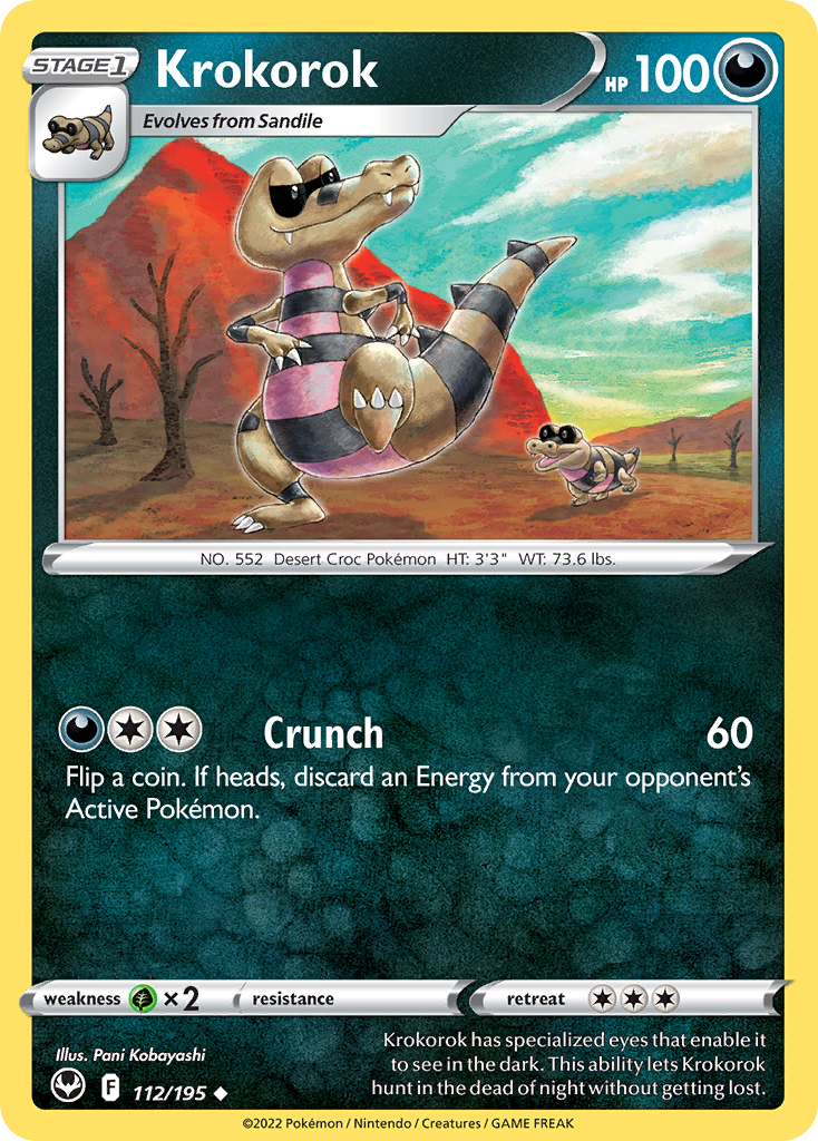 Krokorok (112/195) - Silver Tempest (SIT)