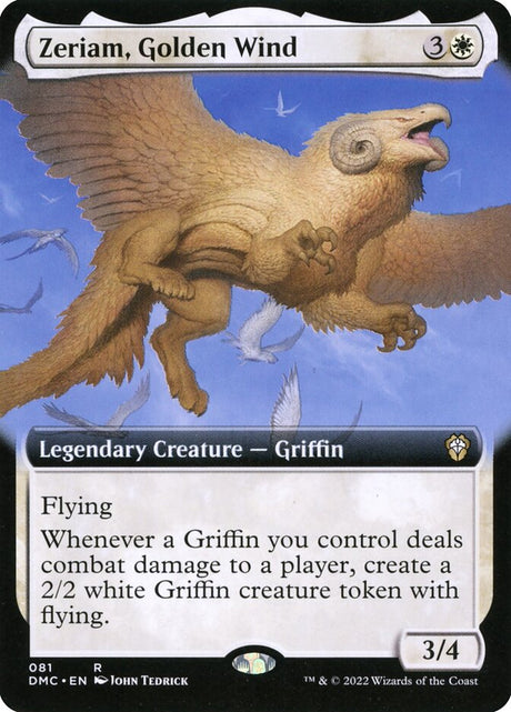 Zeriam, Golden Wind (81) - Dominaria United Commander (DMC)