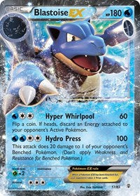 Blastoise EX (17) - Generations (GEN)