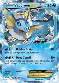 Vaporeon EX (24) - Generations (GEN)
