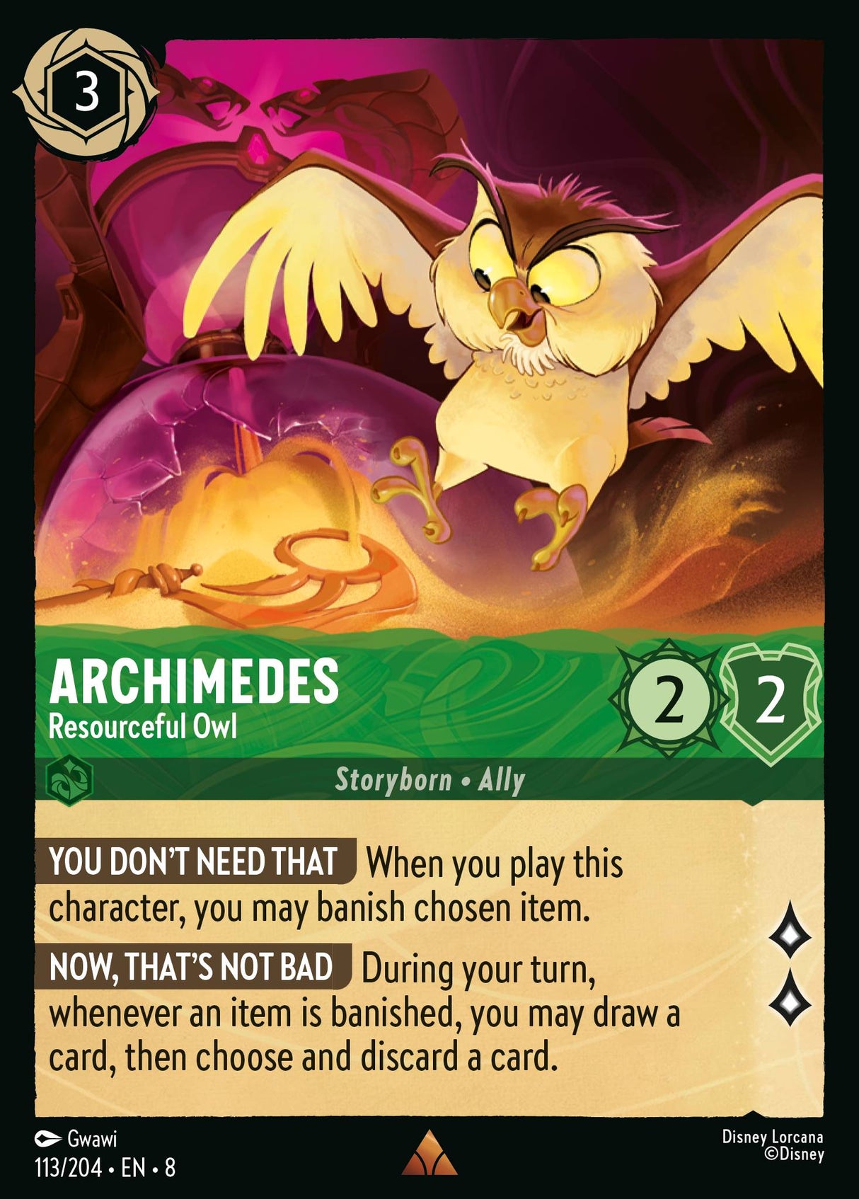 Archimedes - Resourceful Owl - Reign of Jafar (8)