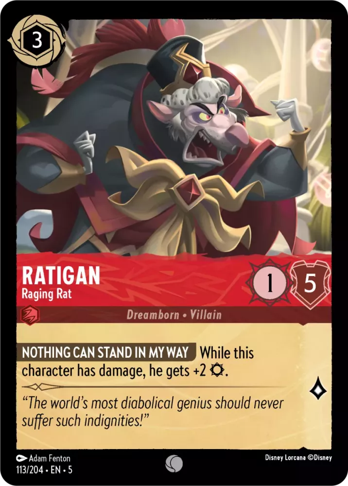 Ratigan - Raging Rat - [Foil] Shimmering Skies (5)