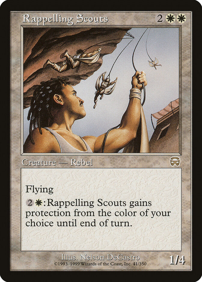 Rappelling Scouts (41) - Mercadian Masques (MMQ)