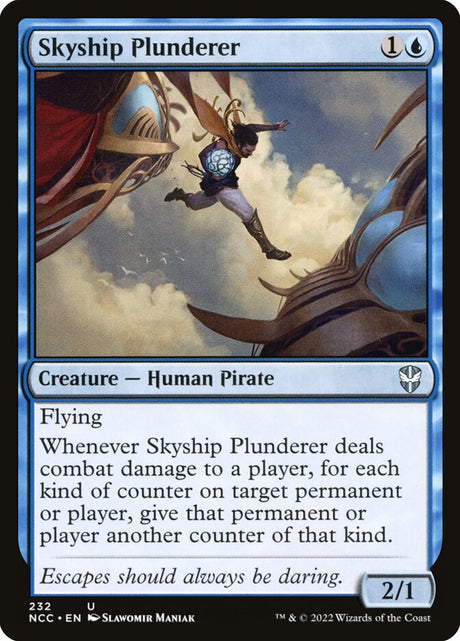 Skyship Plunderer (232) - New Capenna Commander (NCC)