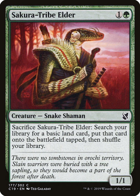 Sakura-Tribe Elder (177) - Commander 2019 (C19)