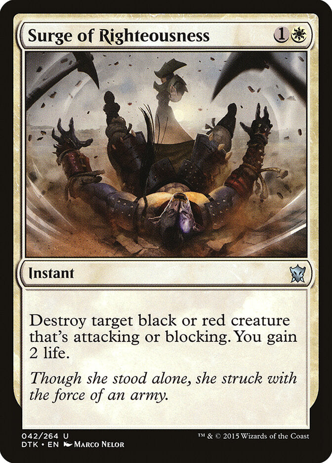 Surge of Righteousness (42) - Dragons of Tarkir (DTK)