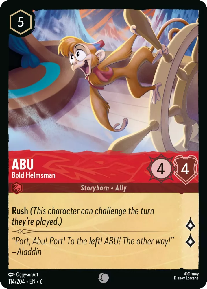 Abu - Bold Helmsman - [Foil] Azurite Sea (6)