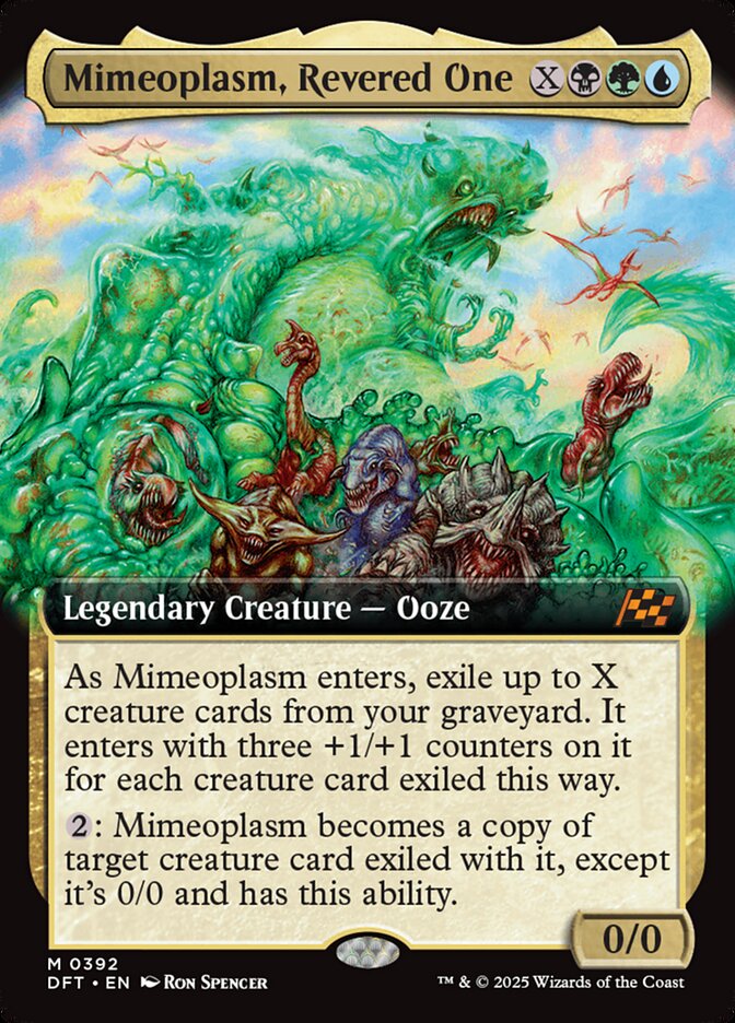 Mimeoplasm, Revered One - [Extended Art] Aetherdrift (DFT)