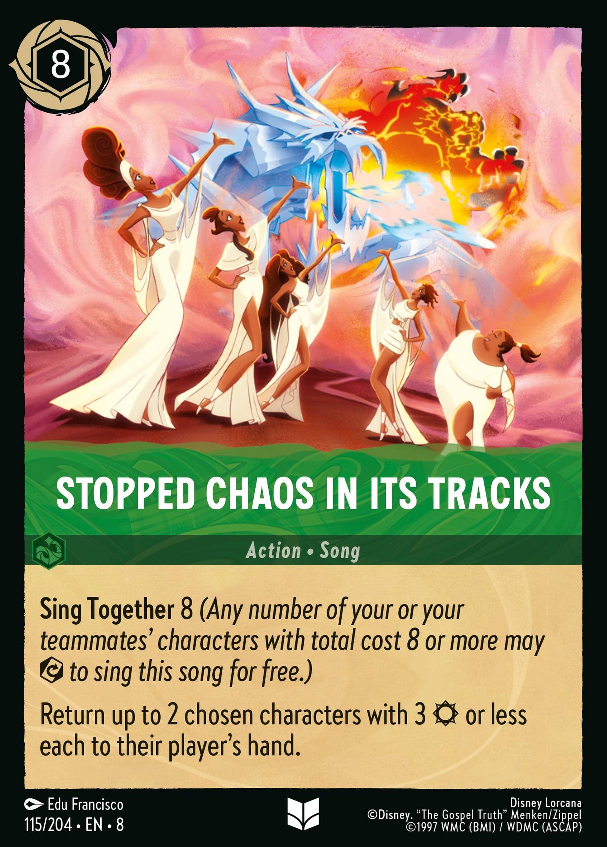 Stopped Chaos in Its Tracks - [Foil] Reign of Jafar (8)