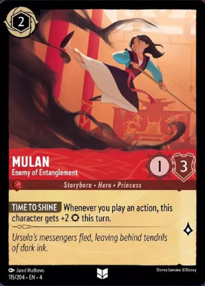 Mulan - Enemy of Entanglement - [Foil] Ursula's Return (4)