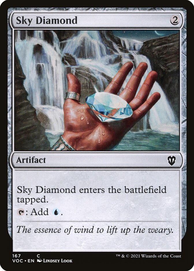 Sky Diamond (167) - Crimson Vow Commander (VOC)