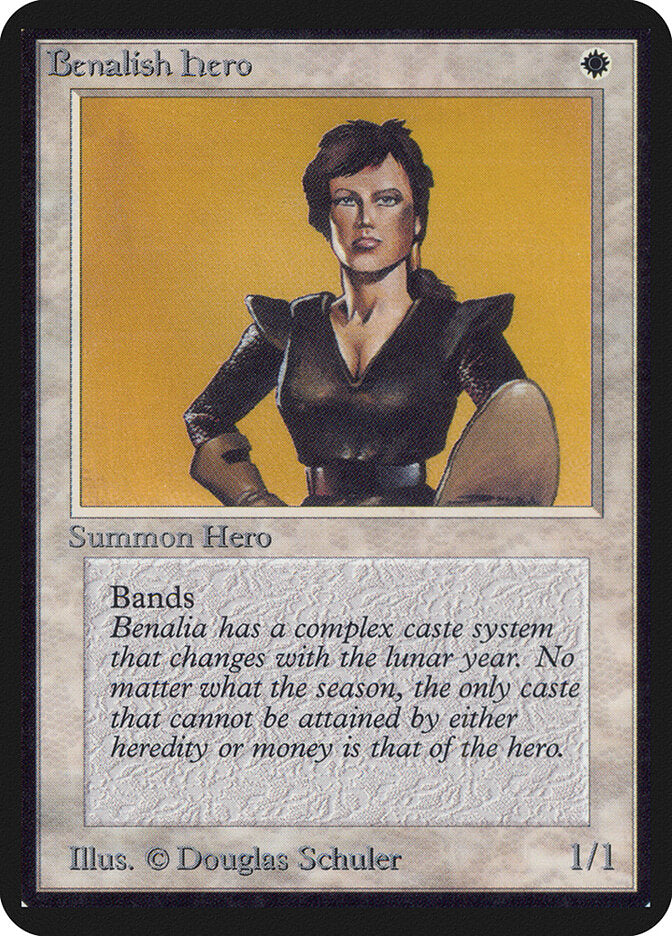 Benalish Hero (4) - Limited Edition Alpha (LEA)