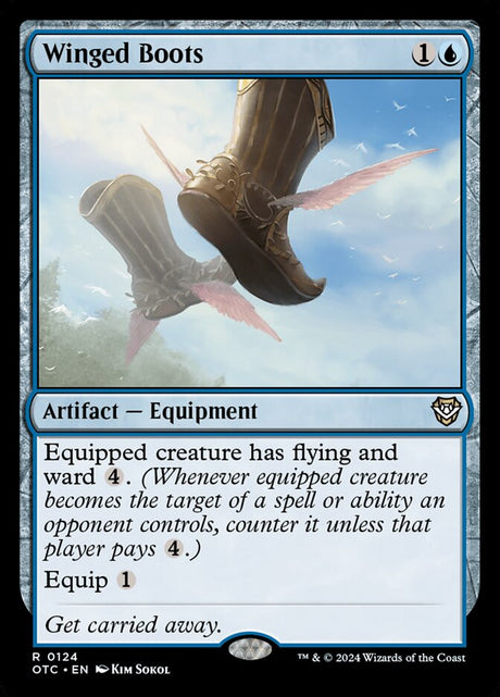 Winged Boots (124) - Outlaws of Thunder Junction Commander (OTC)