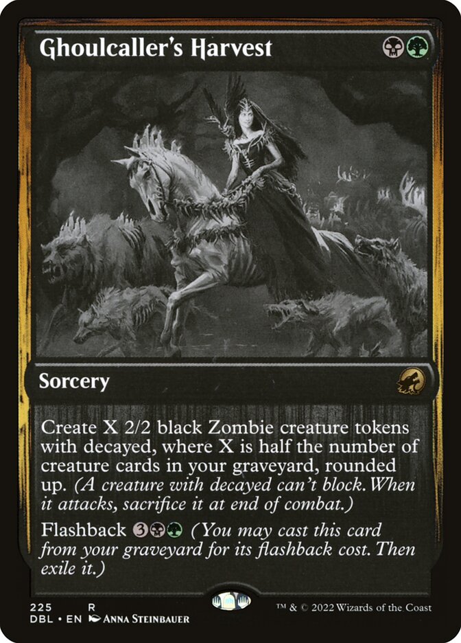 Ghoulcaller's Harvest - [Foil] Innistrad: Double Feature (DBL)