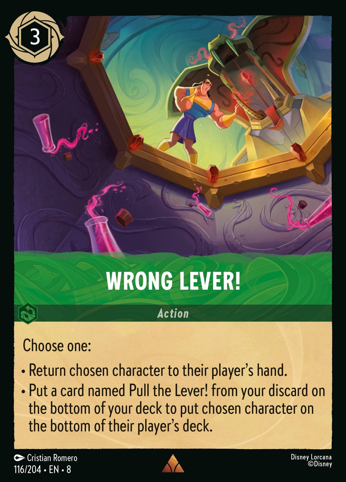 Wrong Lever! - [Foil] Reign of Jafar (8)