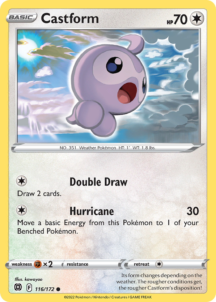 Castform (116/172) - Brilliant Stars (BRS)