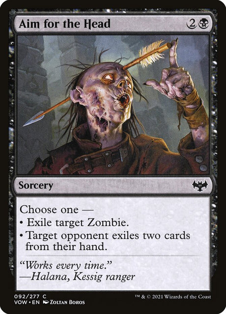 Aim for the Head (92) - Innistrad: Crimson Vow (VOW)