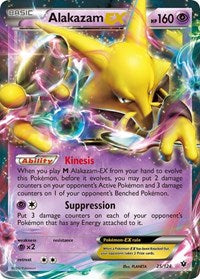 Alakazam EX (25) - XY - Fates Collide (FCO)