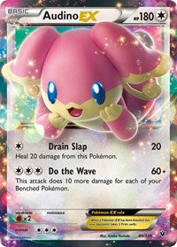 Audino EX (84) - XY - Fates Collide (FCO)