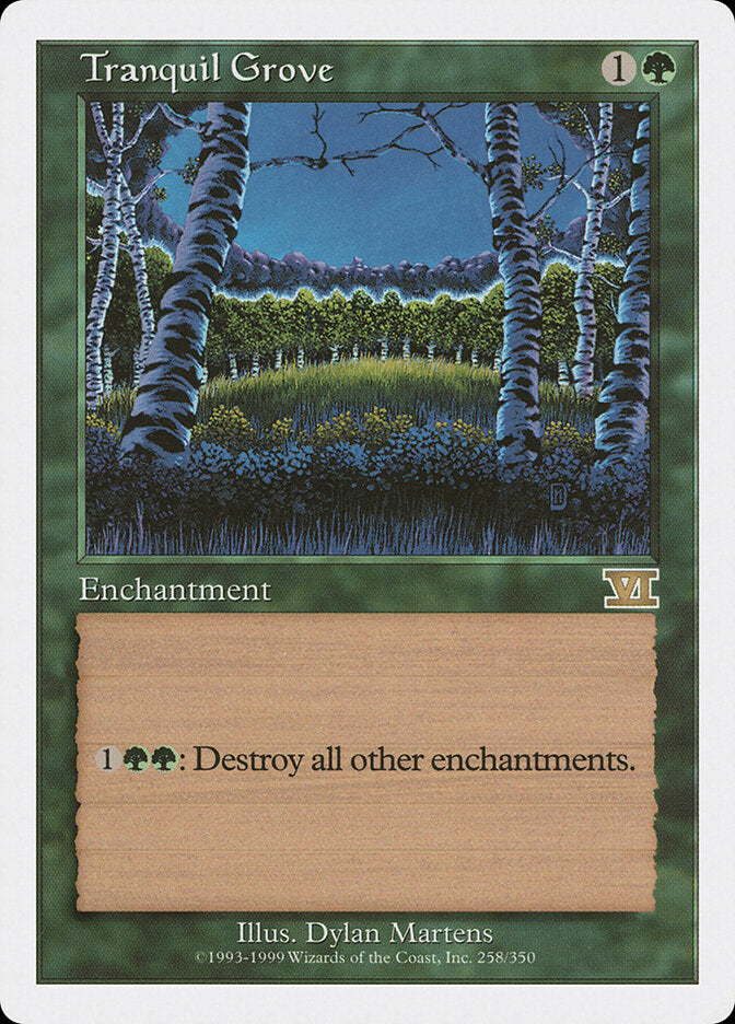 Tranquil Grove (258) - Classic Sixth Edition (6ED)