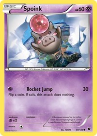 Spoink (30) - XY - Fates Collide (FCO)